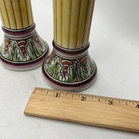 Coimbra Ceramics Hand-painted Decorative Candle Holder XVII Century Recreation # - Picture 12 of 14